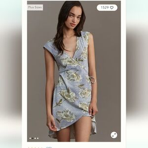 Daily Practice by Anthropologie Montauk V-Neck Dress size medium